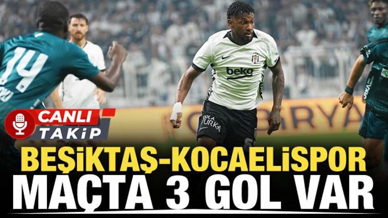 Beşiktaş-Kocaelispor! CANLI