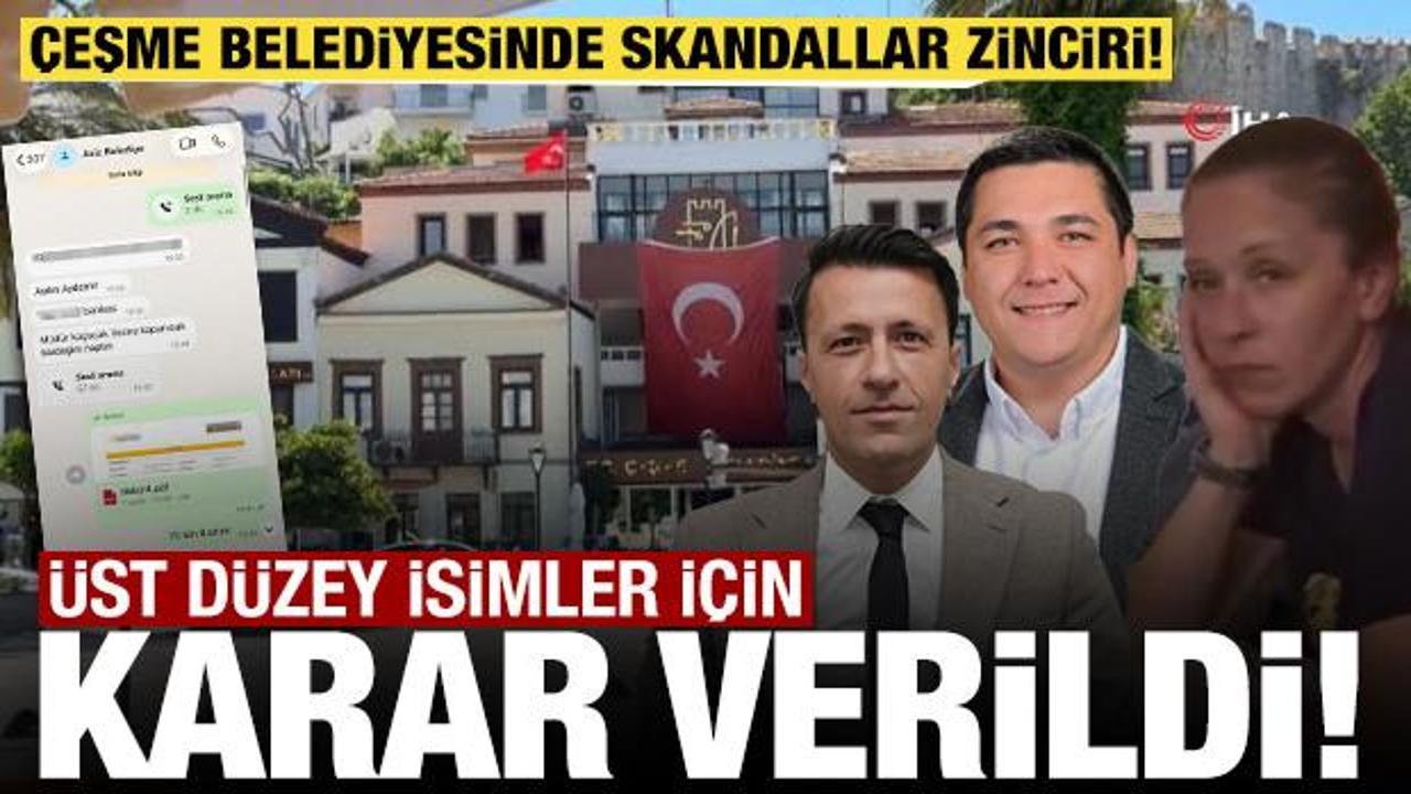 &Ccedil;eşme Belediyesinde r&uuml;şvet depremi: &Uuml;st d&uuml;zey isimler tutuklandı