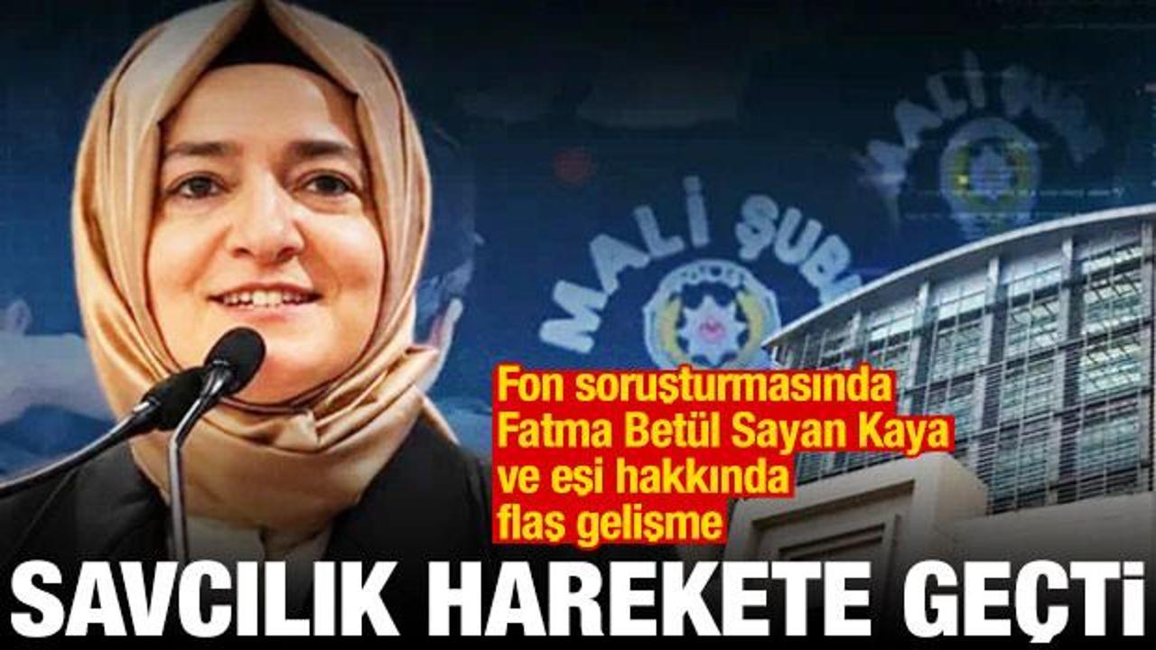 Fatma Bet&uuml;l Sayan Kaya ş&uuml;pheli sıfatıyla ifadeye &ccedil;ağrıldı