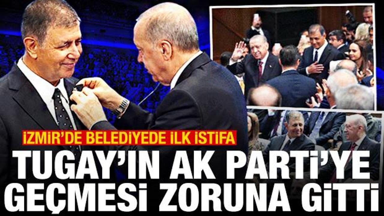 İzmir'de belediyede ilk istifa! Cemil Tugay'ın AK Parti'ye ge&ccedil;mesi zoruna gitti