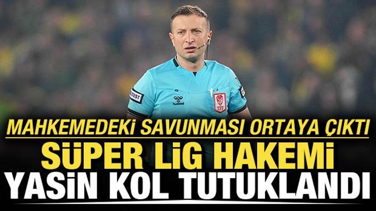 S&uuml;per Lig hakemi Yasin Kol tutuklandı