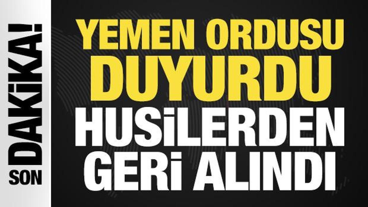 Yemen ordusu duyurdu: Liman kenti Muha, Husilerden geri alındı