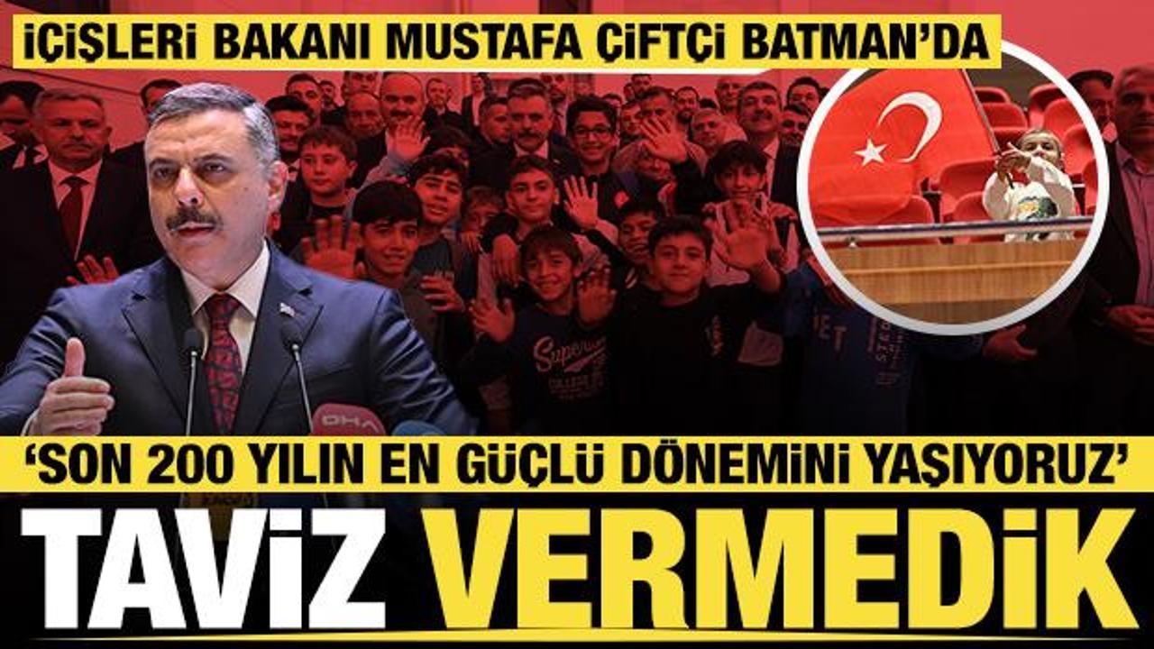 Bakan &Ccedil;ift&ccedil;i: 'Herhangi bir taviz vermedik, son 200 yılın en g&uuml;&ccedil;l&uuml; d&ouml;nemini yaşıyoruz'