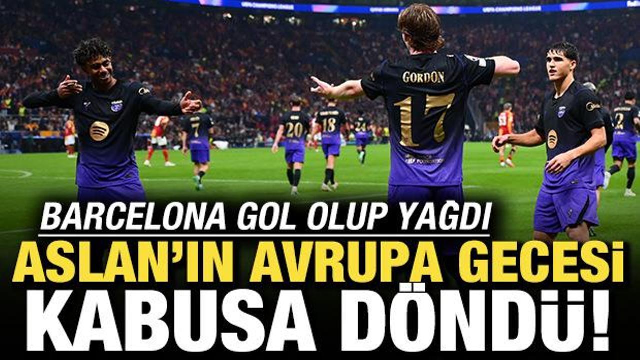 Barcelona gol olup yağdı! Aslan'ın Avrupa gecesi k&acirc;busa d&ouml;nd&uuml;