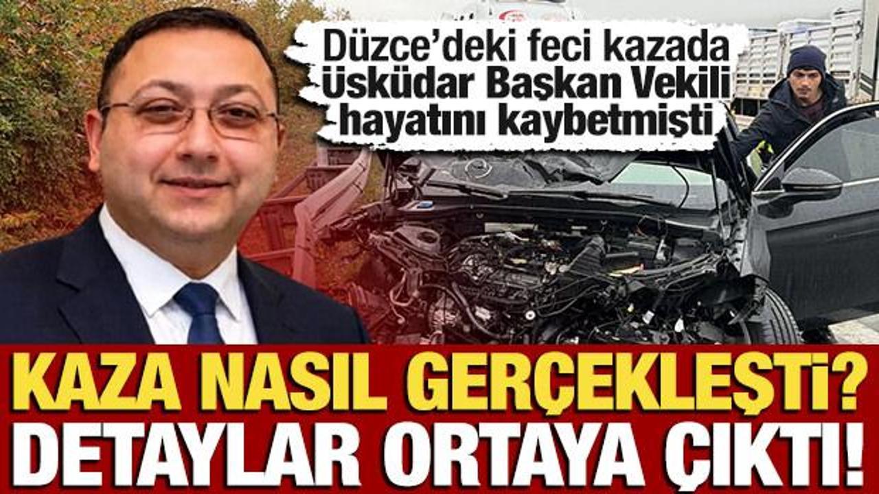Başkan Vekili G&uuml;ltekin'in hayatını kaybettiği feci kazanın detayları ortaya &ccedil;ıktı!