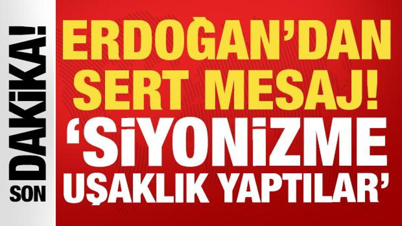 Cumhurbaşkanı Erdoğan'dan &ouml;nemli a&ccedil;ıklamalar: FET&Ouml; Siyonizme uşaklık yaptı