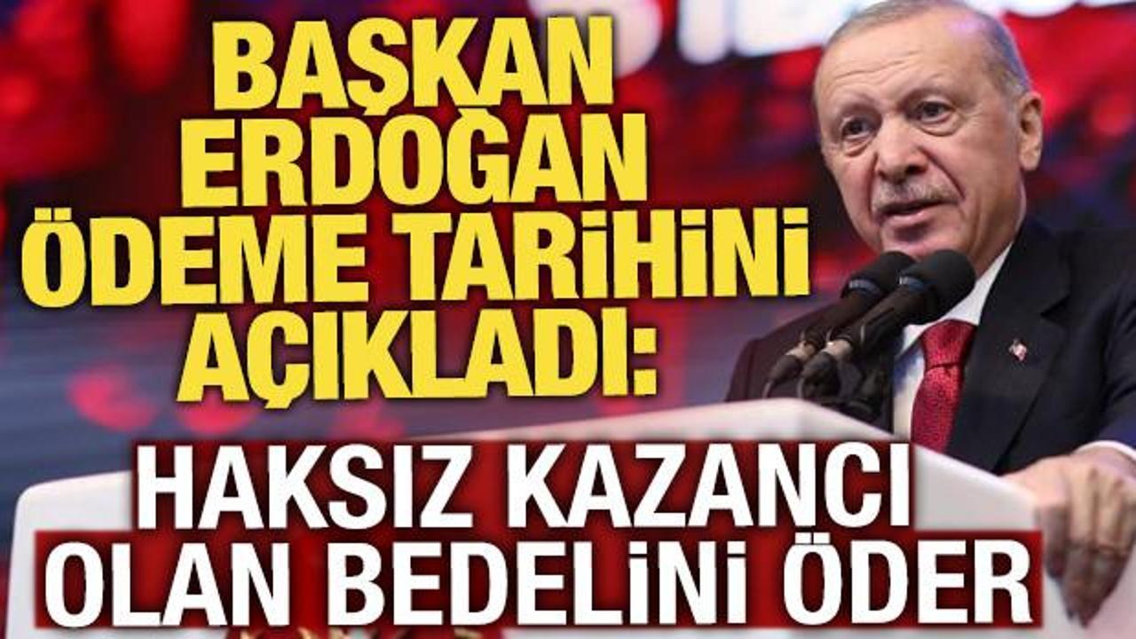 Erdoğan'dan fon soruşturması a&ccedil;ıklaması: Ara &ouml;demeler Ekim ayında yapılacak