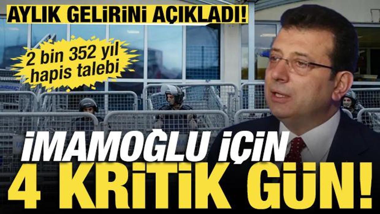 İBB davasında kritik g&uuml;n: Ekrem İmamoğlu mahkemede savunma yapıyor