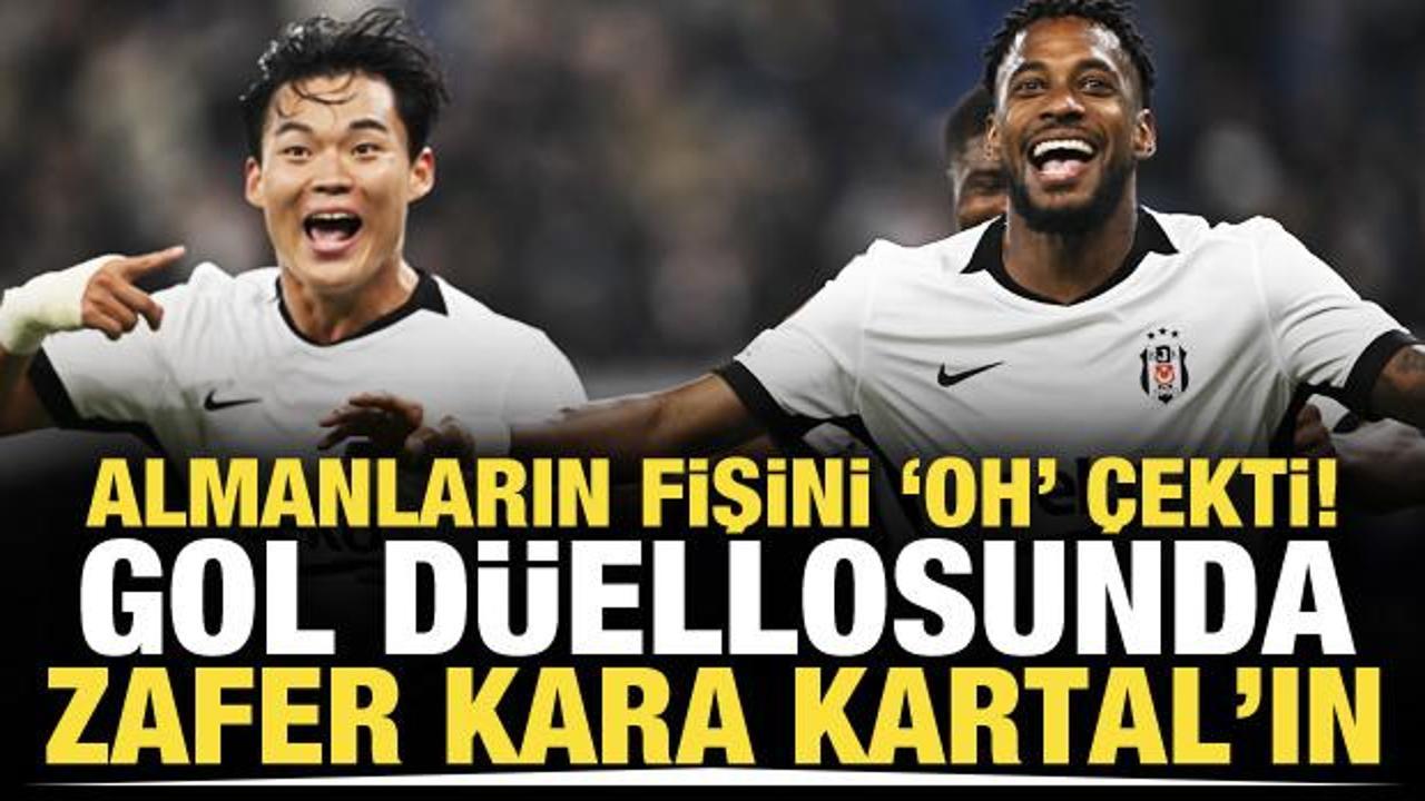Kartal Avrupa'da y&uuml;ksek u&ccedil;tu! Almanya'dan zaferle d&ouml;nd&uuml;
