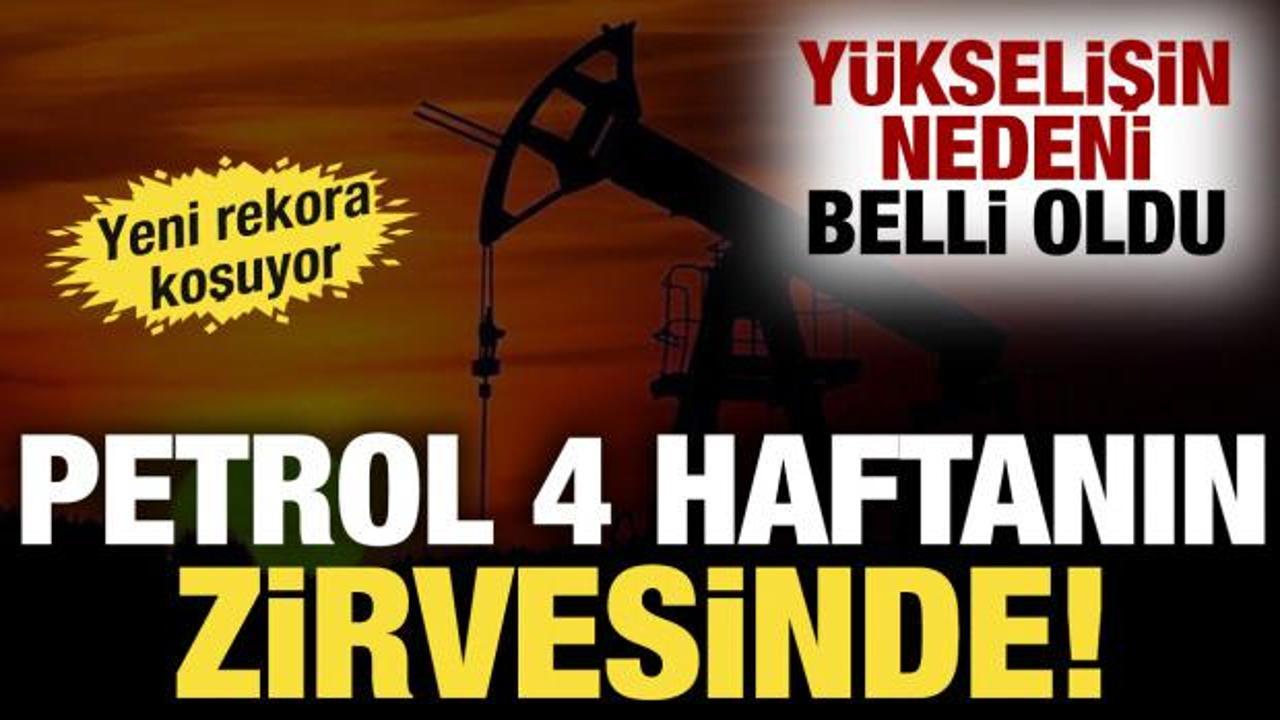Petrol 4 haftanın zirvesinde! Yeni rekora koşuyor: Y&uuml;kselişin nedeni belli oldu