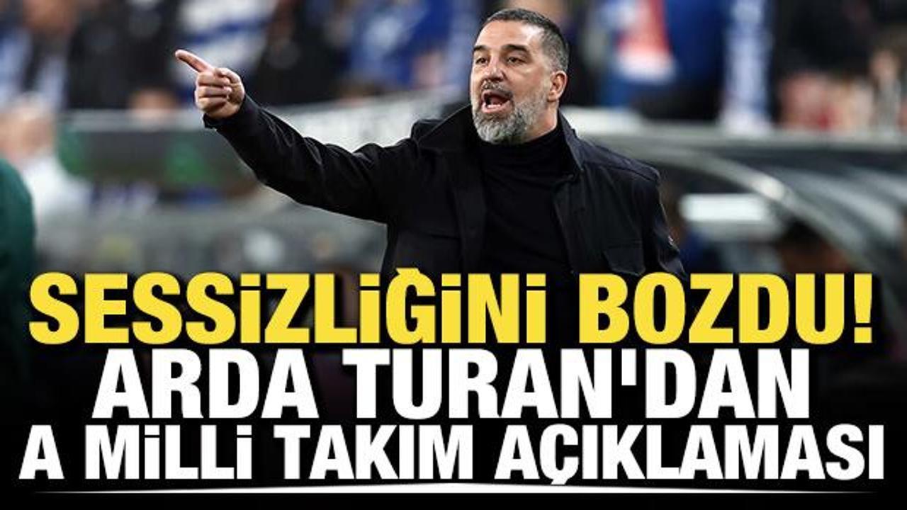 Sessizliğini bozdu! Arda Turan'dan A Milli Takım a&ccedil;ıklaması