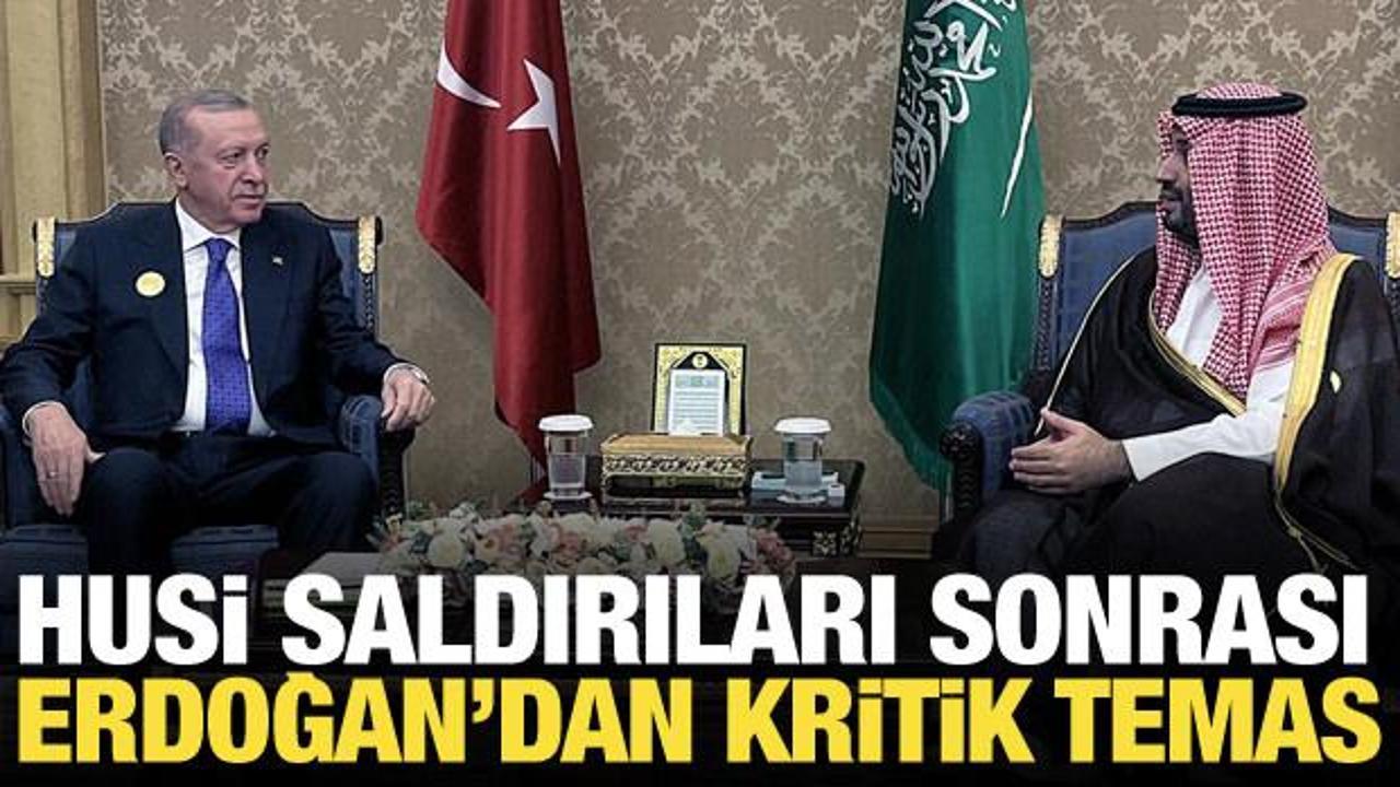 Son dakika... Cumhurbaşkanı Erdoğan, Prens Selman'la g&ouml;r&uuml;şt&uuml;