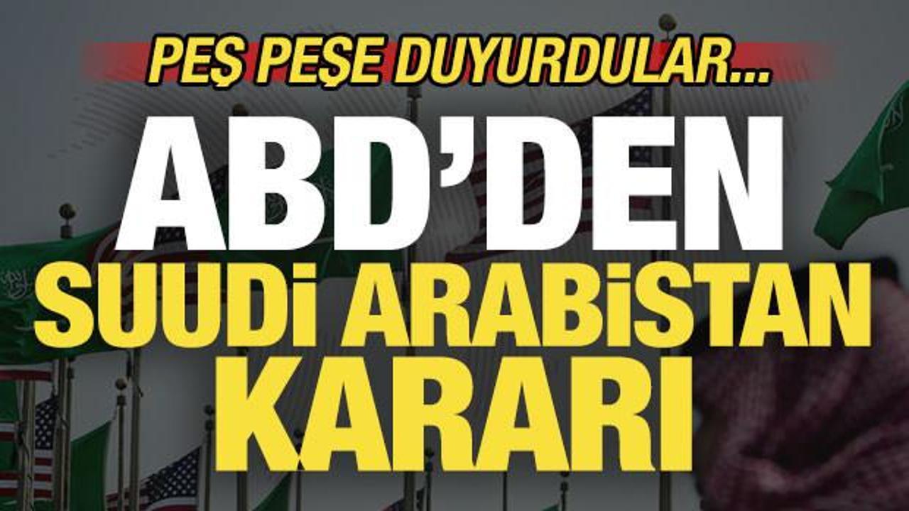 ABD'den son dakika Suudi Arabistan kararı! '&Uuml;lkeyi terk edin' deyip duyurdular...