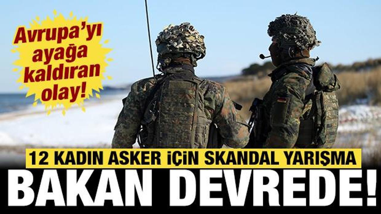 Askerlerden skandal yarışma: &Uuml;lkeyi ayağa kaldıran rezillik! Bakan devreye girdi...