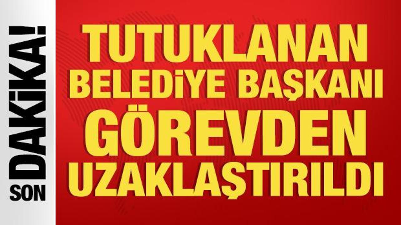 &Ccedil;ukurova Belediye Başkanı Emrah Kozay g&ouml;revden uzaklaştırıldı