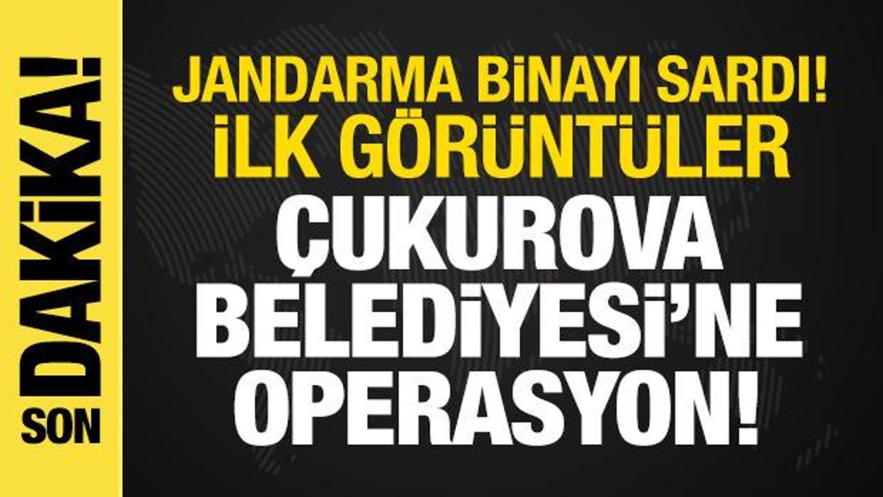 Çukurova Belediyesi'ne operasyon! Çok sayıda gözaltı
