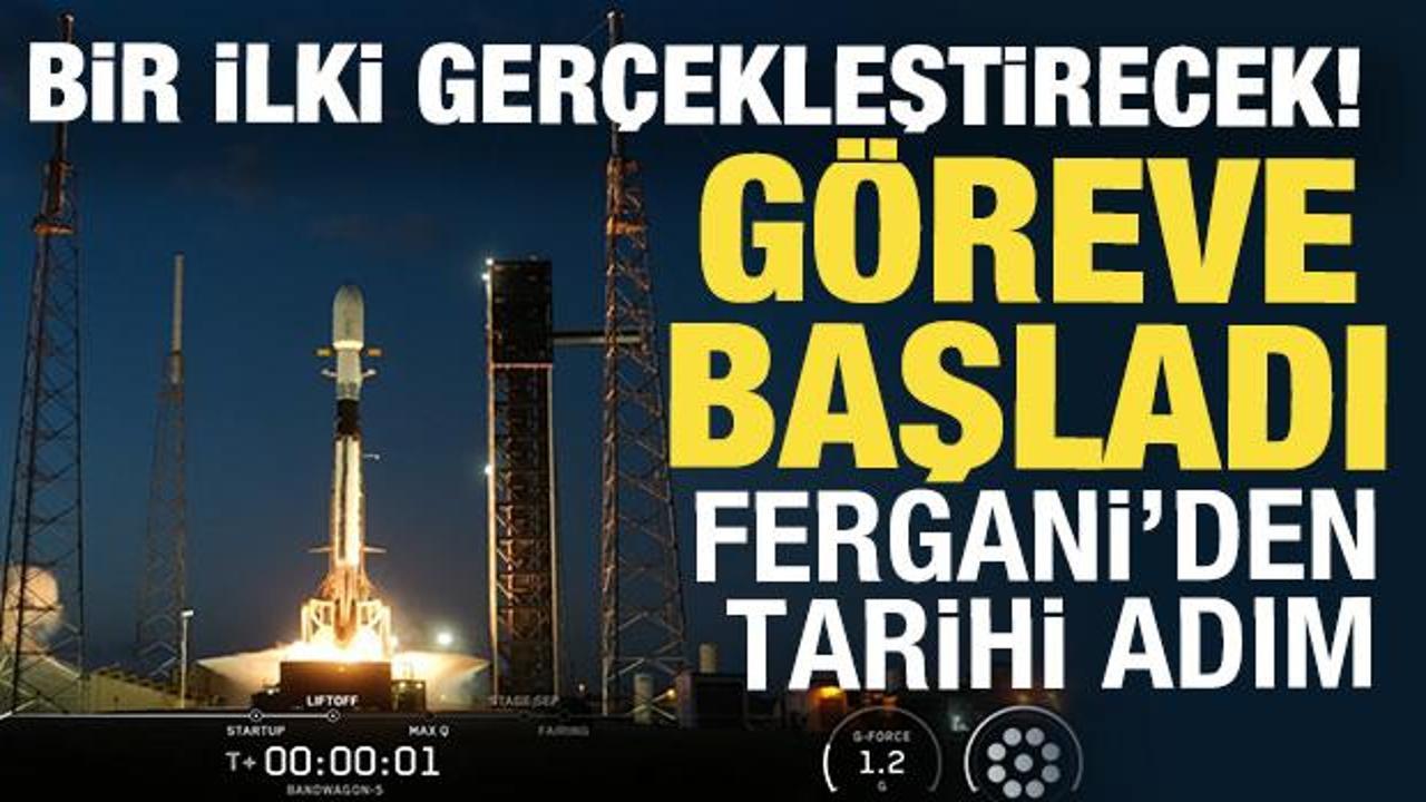 Fergani&rsquo;nin 6&rsquo;ncı milli uydusu uzaya &ccedil;ıktı