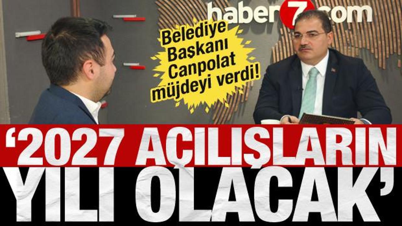 Haliliye Belediyesi'nden gen&ccedil;liğe dev yatırım!2027 yılı a&ccedil;ılışların yılı olacak
