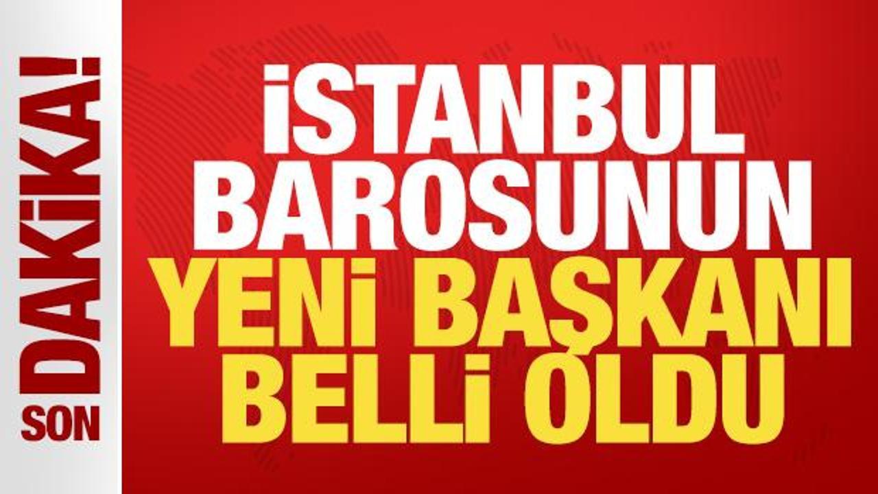 İstanbul Barosunun yeni başkanı Ümit Kocasakal oldu