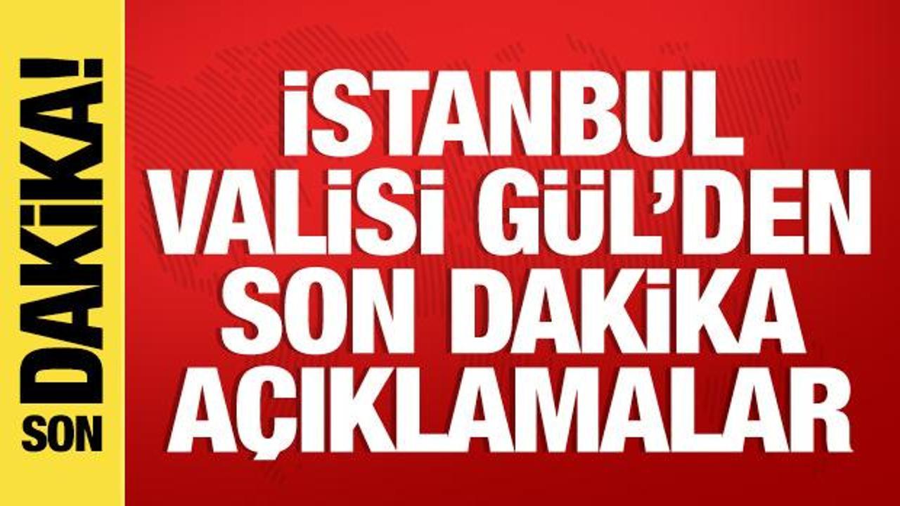 İstanbul Valisi Gül, sel bilançosunu açıkladı: 3 bin ev ve iş yeri hasar gördü