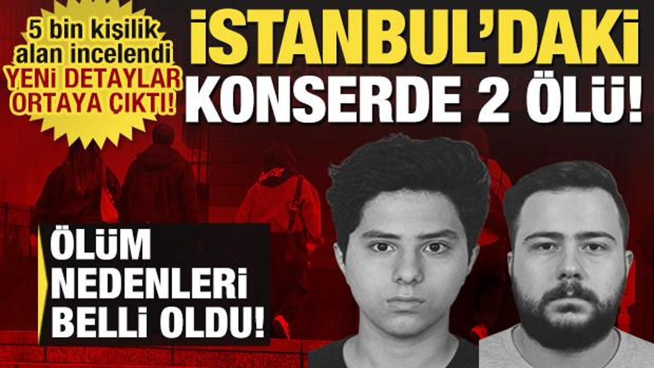 İstanbul'daki konserde 2 &ouml;l&uuml;! &Ouml;l&uuml;m nedenleri belli oldu: Vali G&uuml;l'den a&ccedil;ıklama