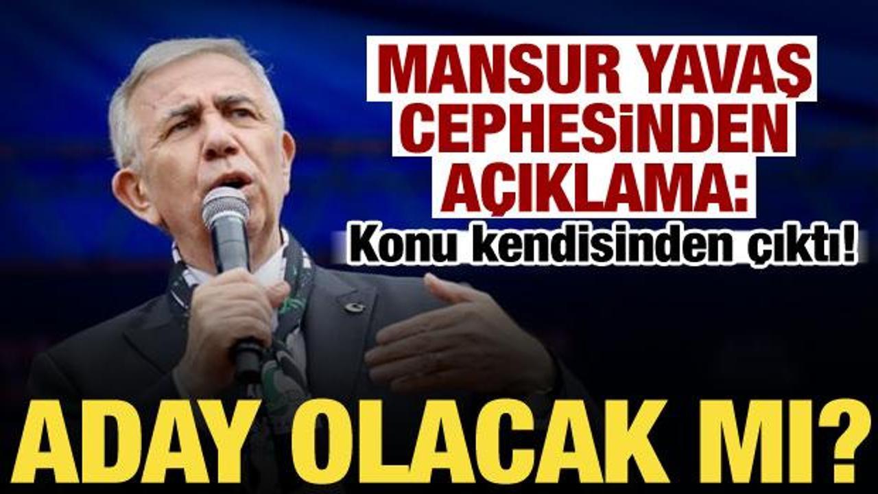 Mansur Yavaş aday olacak mı? Başdanışmanından dikkat &ccedil;eken s&ouml;zler