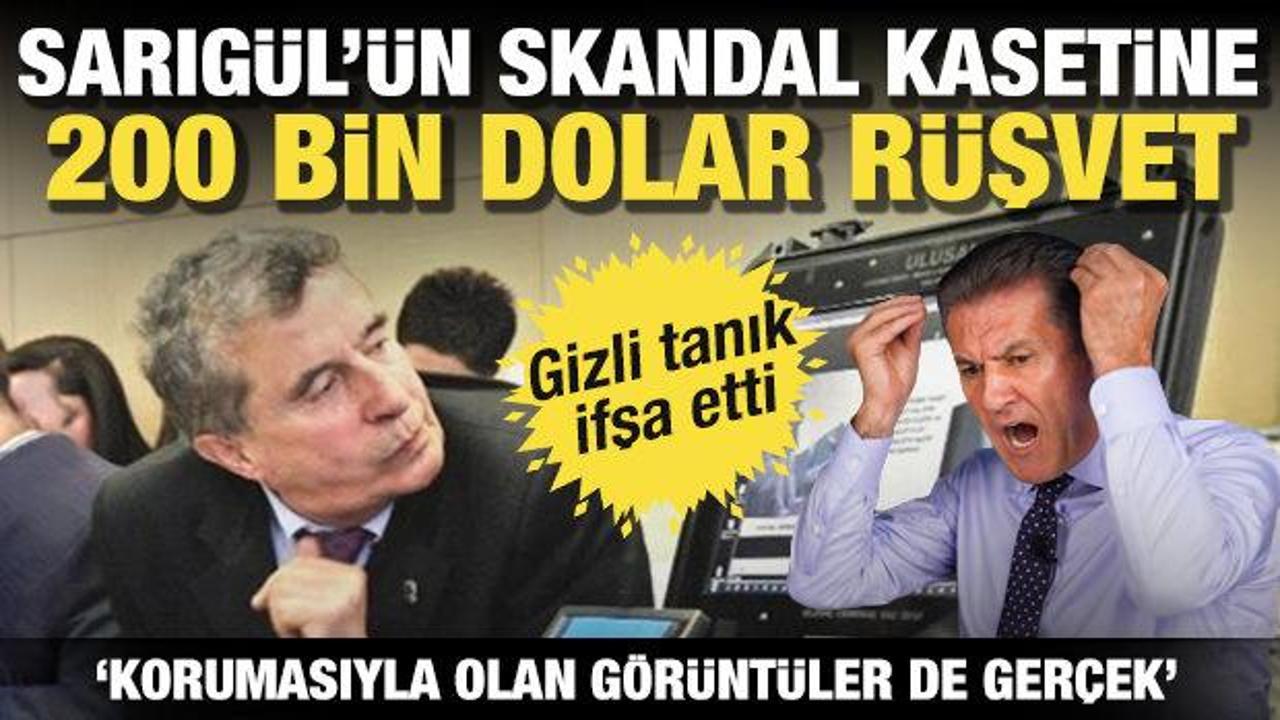 Mustafa Sarıg&uuml;l'&uuml;n kaset skandalı ifşa oldu: Montaj raporu i&ccedil;in 200 bin dolar istemişler