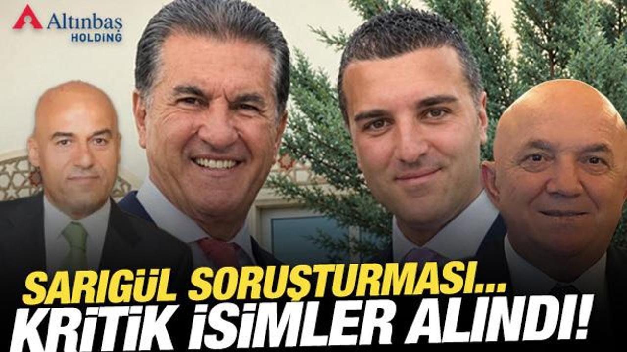 Sarıg&uuml;l soruşturmasında Sofu Altınbaş ve Temel Ayg&uuml;n g&ouml;zaltına alındı