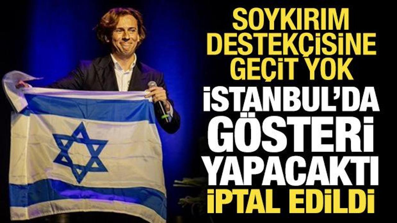 Siyonist komedyen Maxim Galkin'in İstanbul g&ouml;sterisi iptal edildi