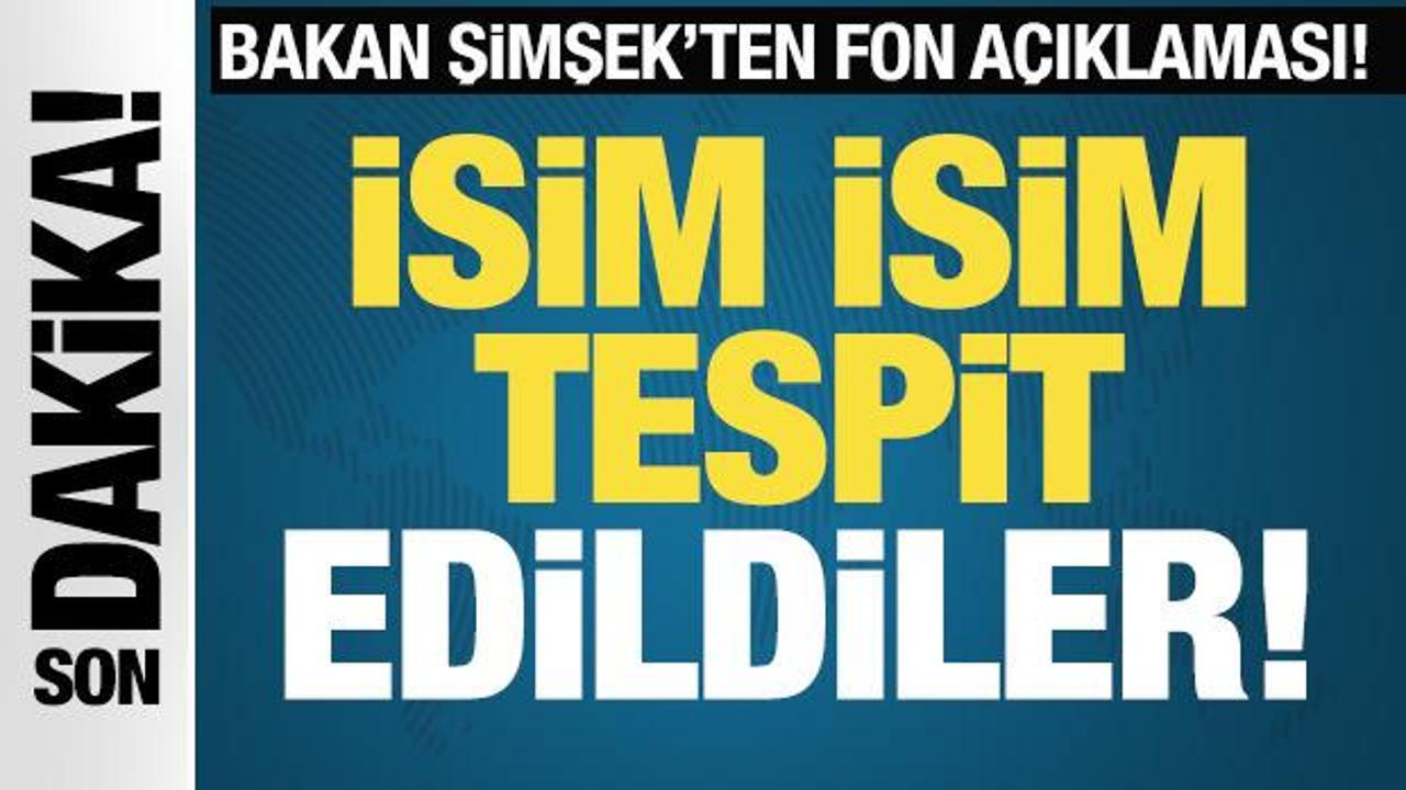 Son Dakika: Bakan Şimşek a&ccedil;ıkladı! Fon &ouml;demelerinde tarih belli oldu!
