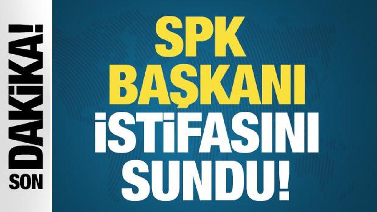 Son Dakika: SPK Başkanı Mahmut Sütçü istifasını sundu!