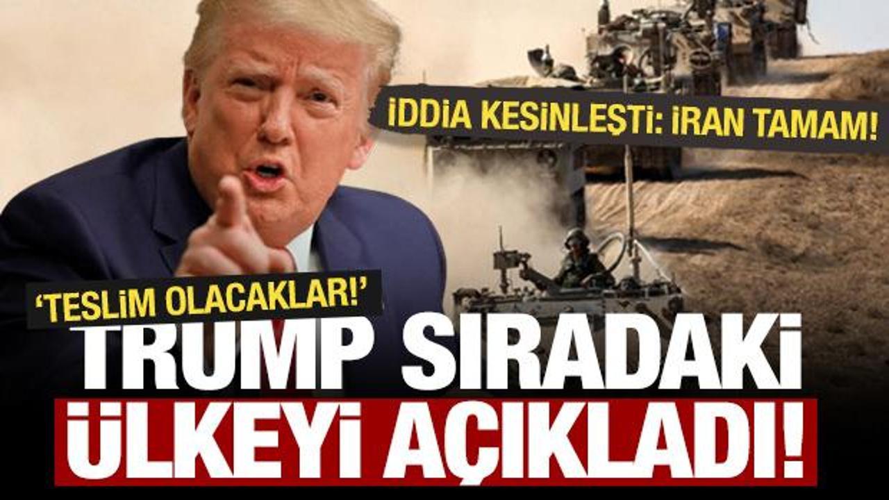 Trump&rsquo;tan iki &uuml;lkeye g&ouml;zdağı: &Ouml;nce İran, sonra K&uuml;ba! 
