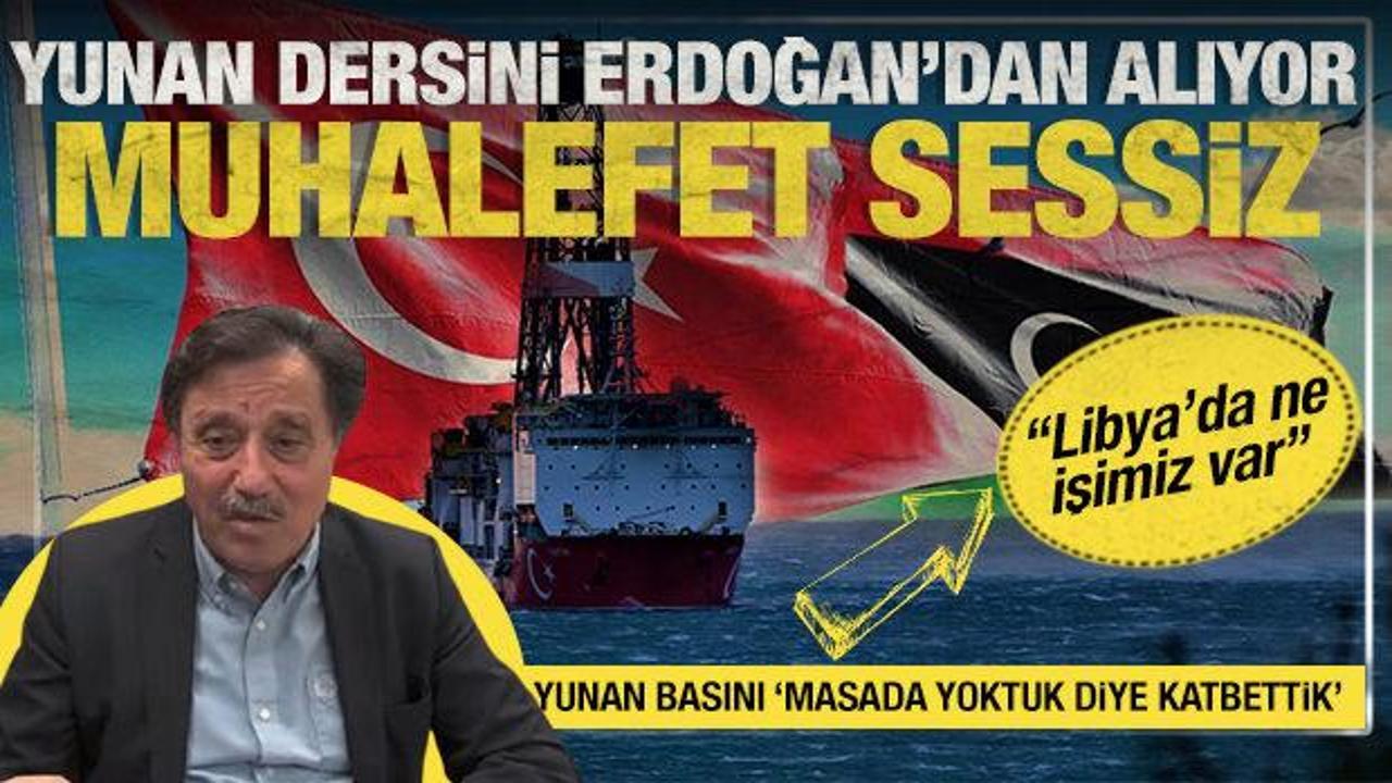 Yunanistan Erdoğan siyasetinden ders almaya devam ediyor: &lsquo;Libya&rsquo;da masada yoktuk&rsquo;