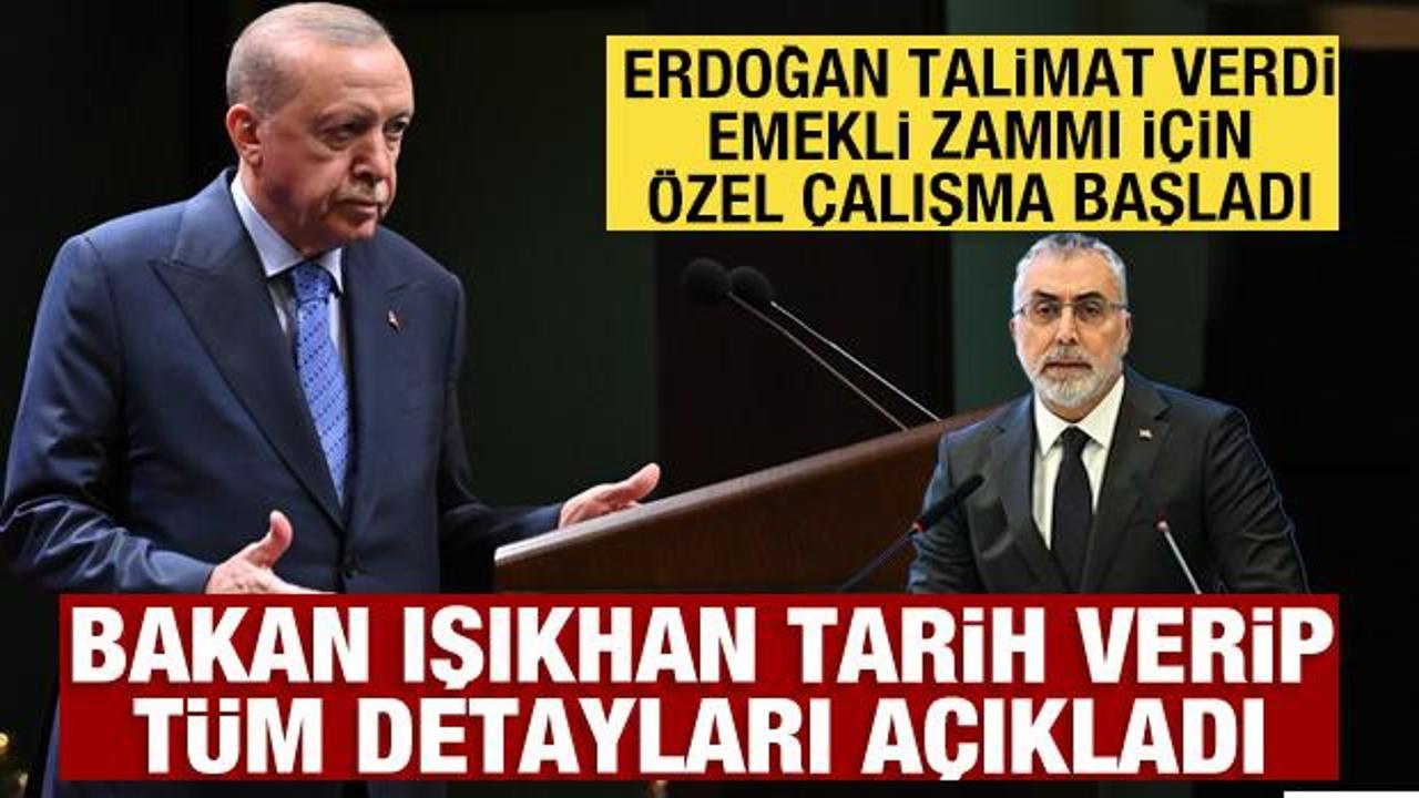 Bakan Işıkhan'dan emekli maaşları a&ccedil;ıklaması: Ocak ayında &ccedil;alışmamız bitmiş olacak