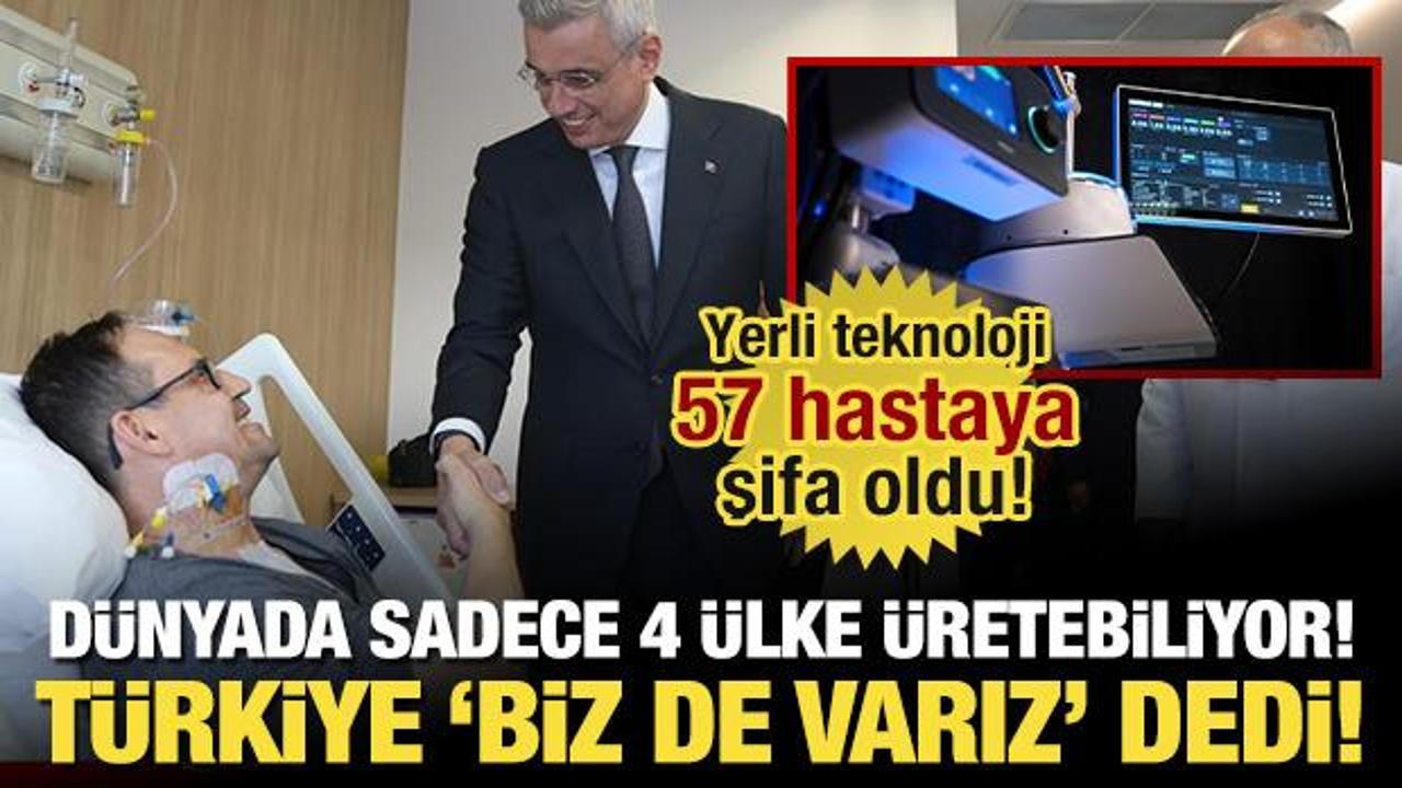 Dünyada sadece 4 ülke üretiliyor! Türkiye 'Biz de varız' dedi, 57 hastaya şifa oldu!
