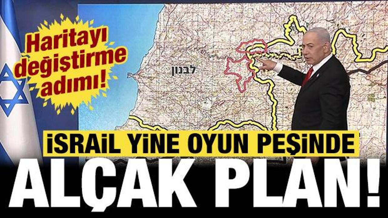 İsrail yine oyun peşinde: Al&ccedil;ak plan deşifre oldu! Haritayı değiştirecekler...