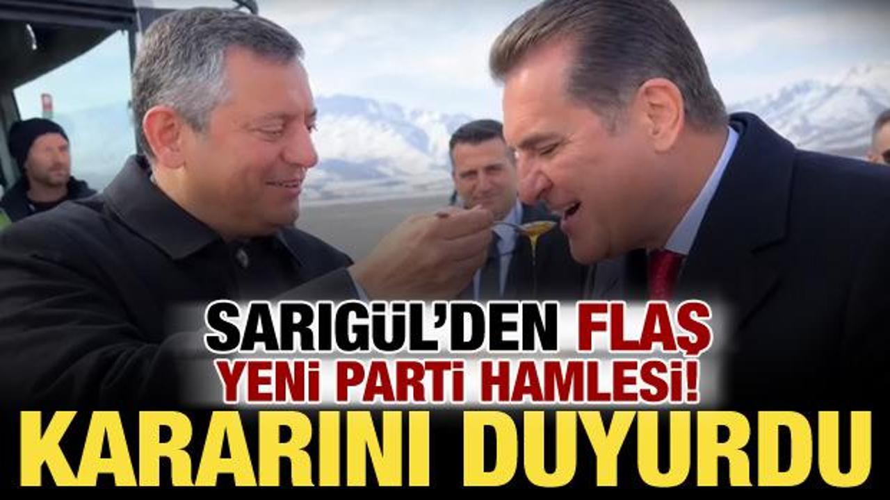 Mustafa Sarıg&uuml;l&rsquo;den Yeni Parti kararı: &Uuml;yeliğini askıya alacak