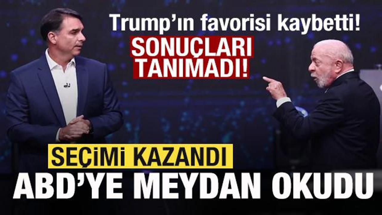 Se&ccedil;im zaferi sonrası ABD'ye meydan okudu! Trump'ın favorisi kaybetti! Sonu&ccedil;ları tanımadı!