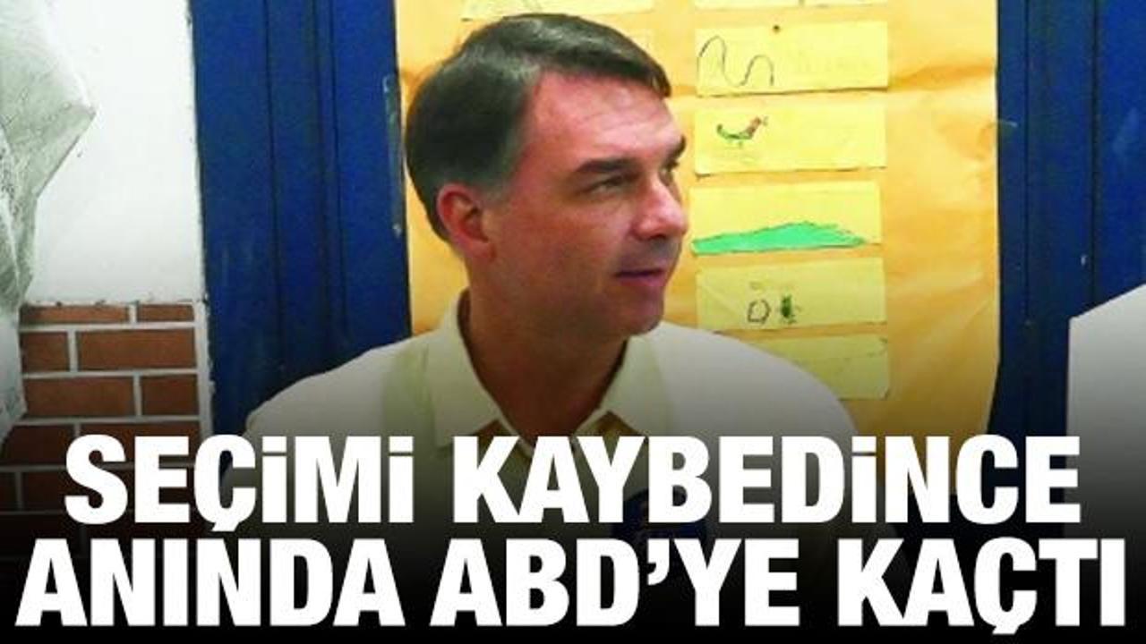 Se&ccedil;imi kaybedince anında ABD'ye ka&ccedil;tı! Trump'tan a&ccedil;ıklama