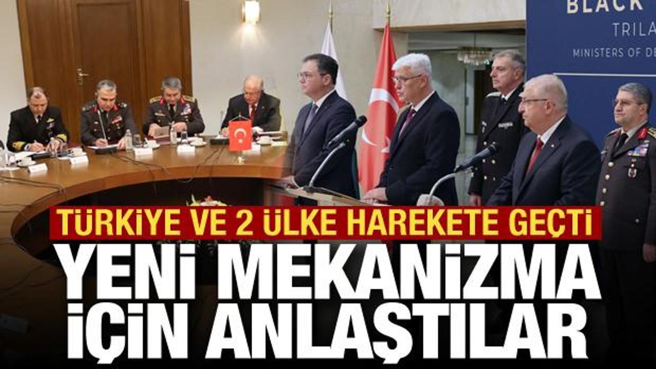 T&uuml;rkiye, Bulgaristan ve Romanya'dan Karadeniz i&ccedil;in yeni anlaşma