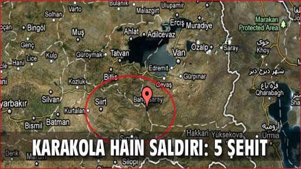 Siirt'te çatışma: 6 şehit, 7 yaralı