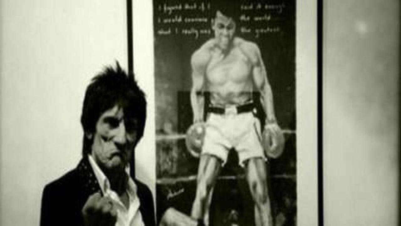 Ronnie Wood'un Muhammed Ali aşkı!