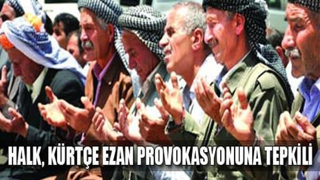 Kürtler Kürtçe ezan provokasyonuna tepkili