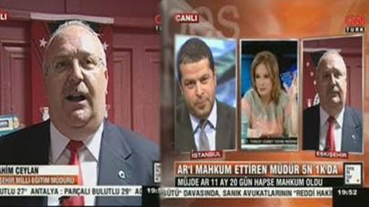 O müdüre CNNTURK'te Müjde Ar linçi