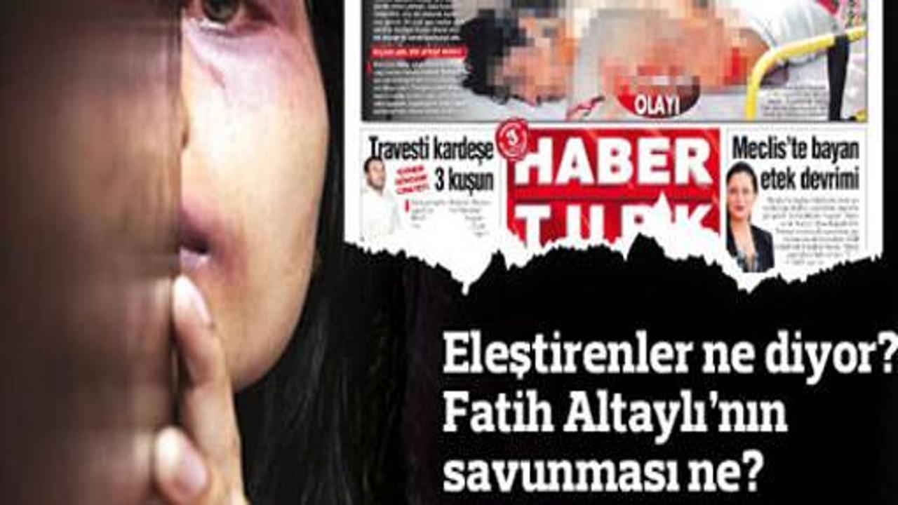 Habertürk'ün manşeti için ne dediler?