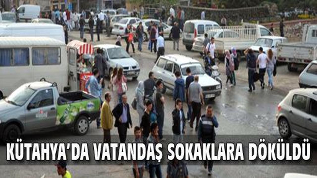 Kütahya'da 5.1 şiddetinde deprem