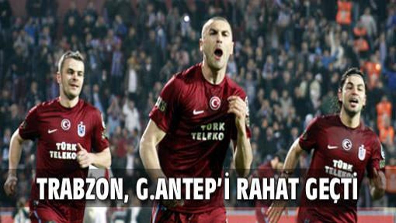 Trabzon, G.Antep'i '3'ledi