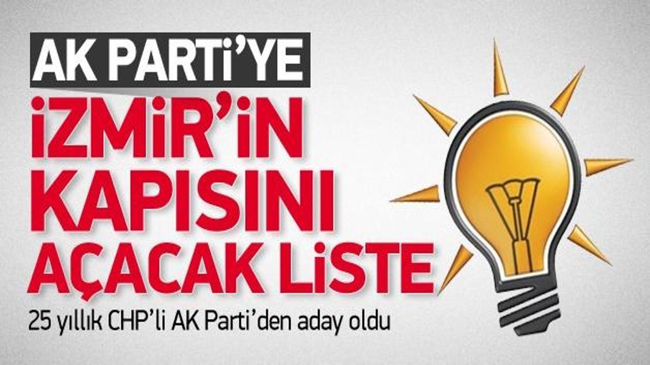 25 yıllık CHP'li AK Parti'den aday!