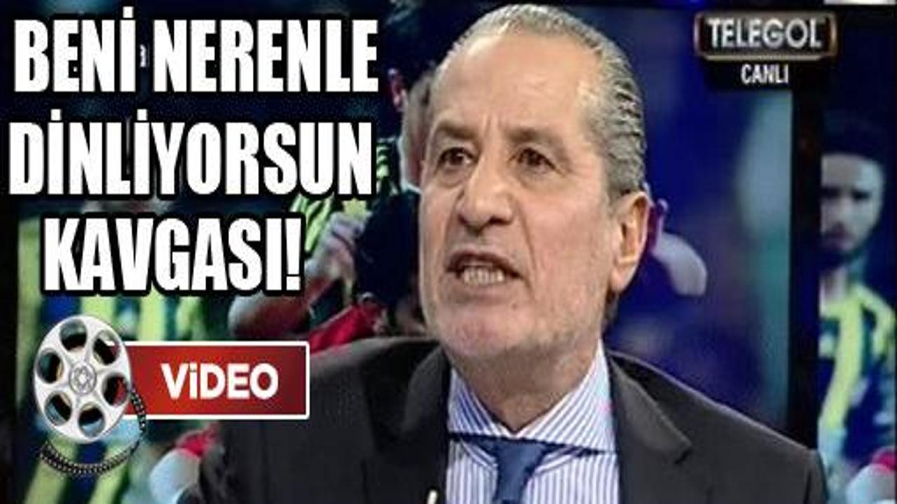 Canlı yayında kavga ettiler! / VİDEO