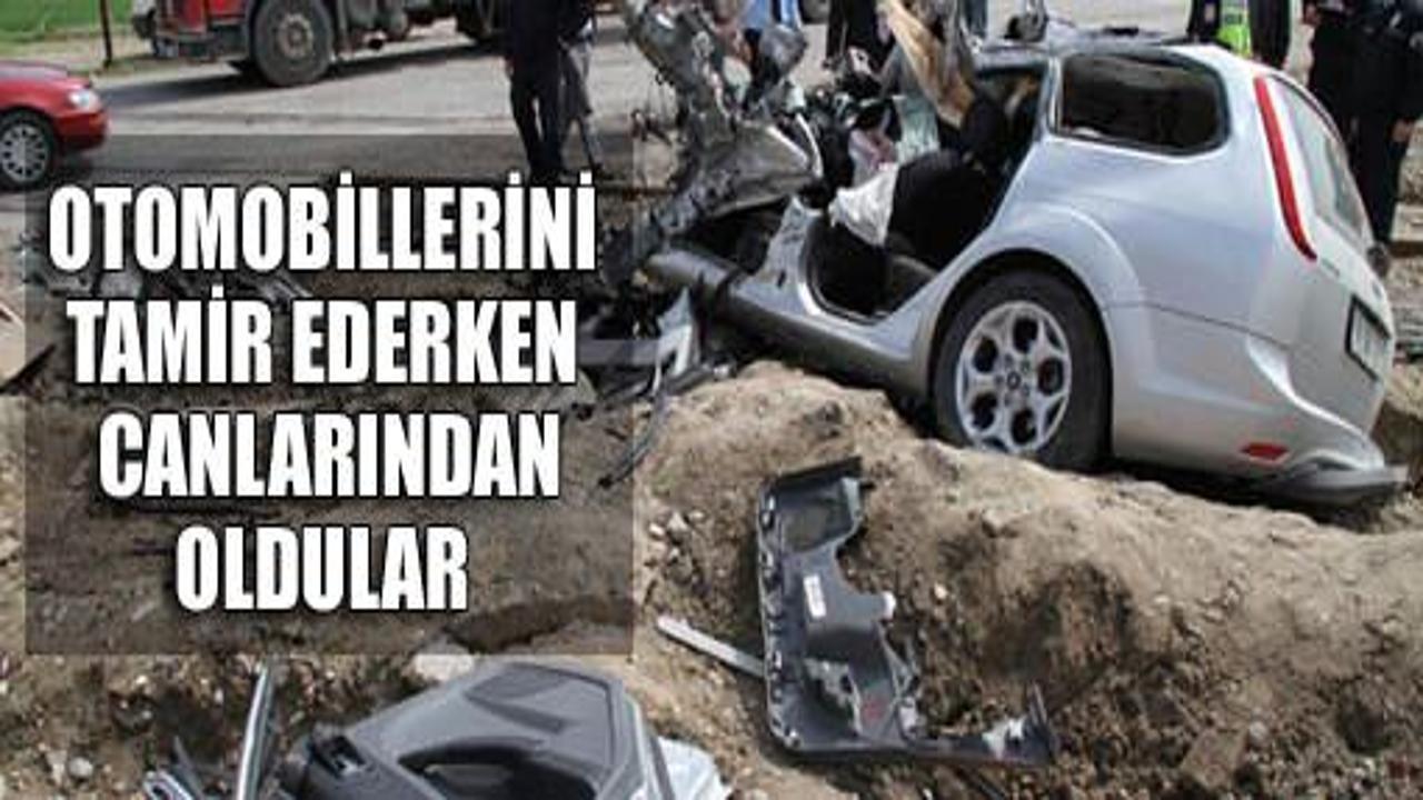 Ankara'da korkunç kaza: 2 ölü, 1 ağır yaralı